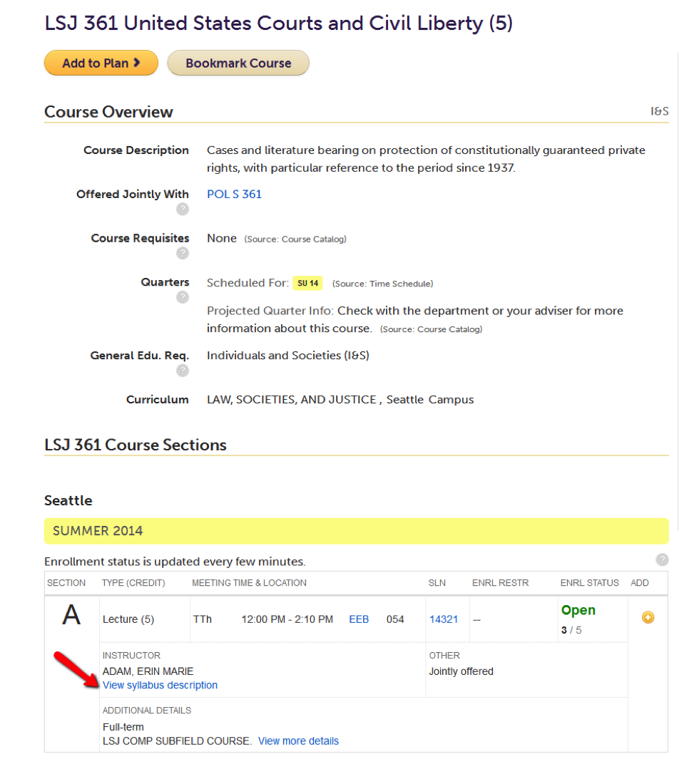MyPlan Screenshot Add to Plan